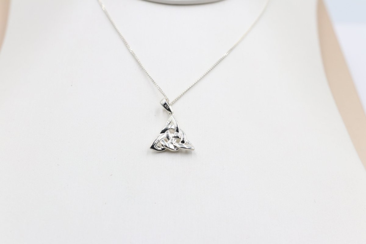 Stg Silver Celtic Pendent