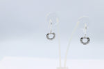 Stg Silver Horseshoe Earrings