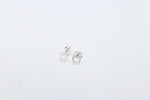 Stg Silver Horseshoe Stud Earrings