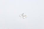 Stg Silver Horseshoe Stud Earrings