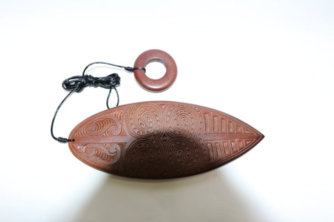 Wooden Purerehua-Bull Roar