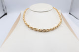 9ct Gold Italian Hollow Fancy Overlapping ChainGAC055