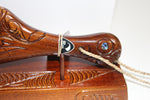 New zealand native wood Wahaika With Base