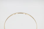 9ct Yellow Gold Solid Bangle 5.6mm
