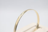 9ct Yellow Gold Solid Bangle 5.6mm
