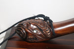 Wooden Large Ceremonial adze with Greenstone