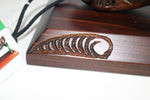 Wooden Large Ceremonial adze with Greenstone