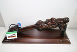 Wooden Large Ceremonial adze with Greenstone