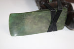 Wooden Large Ceremonial adze with Greenstone