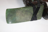 Wooden Large Ceremonial adze with Greenstone