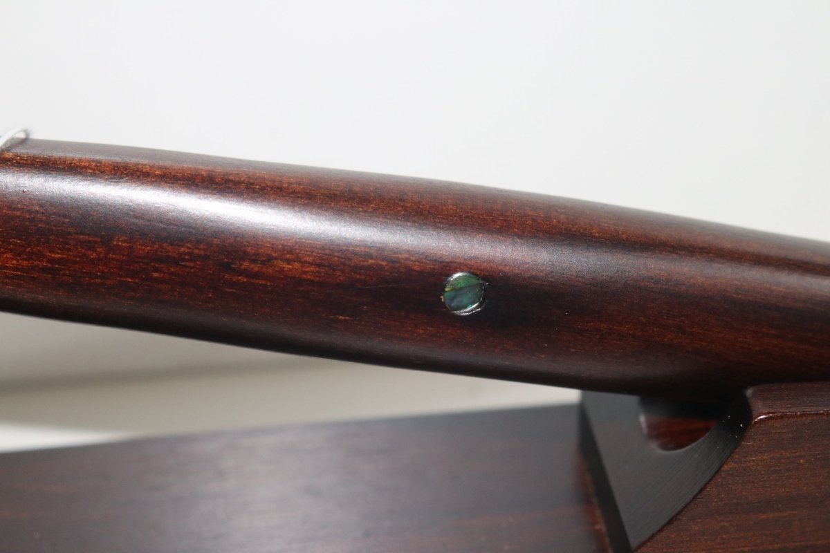 Wooden Tewha Tewha with Greenstone