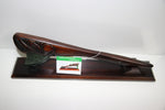Wooden Tewha Tewha with Greenstone