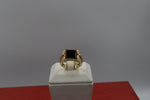 9ct Gold Onyx set Mens Ring