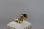 9ct Gold Onyx set Mens Ring