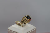 9ct Gold Onyx set Mens Ring