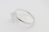 Sterling Silver Solid Bangle