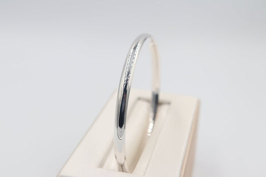 Sterling Silver Solid Bangle