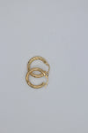 9ct Gold Plain 3mm Tube Hoops