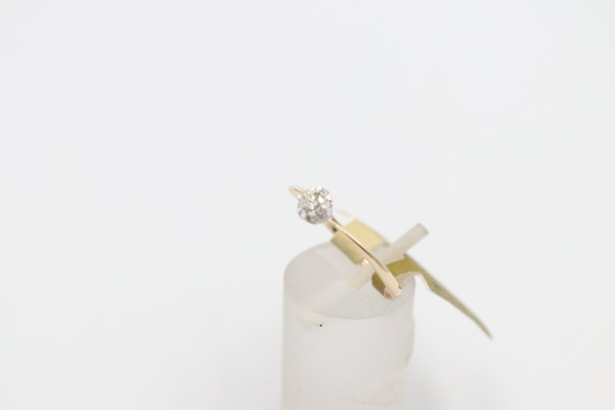 9ct Gold Diamond Solitaire Ring