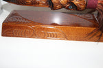 New Zealand Native Wood 21st Taiaha with base