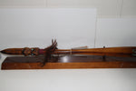 New Zealand Native Wood 21st Taiaha with base