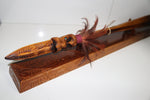 New Zealand Native Wood 21st Taiaha with base