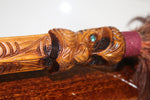 New Zealand Native Wood 21st Taiaha with base