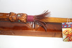 New Zealand Native Wood Taiaha with base - WM975