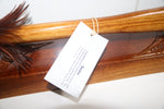 New Zealand Native Wood Taiaha with base - WM975