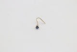 9ct Gold Genuine Ceylon Sapphire Nose Stud