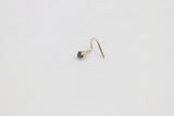 9ct Gold Genuine Ceylon Sapphire Nose Stud