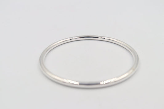 Sterling Silver Full Round Bangle