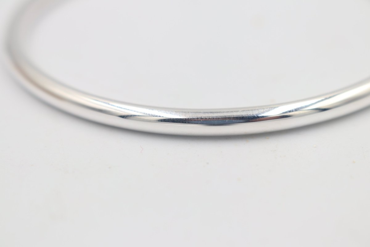 Sterling Silver Full Round Bangle