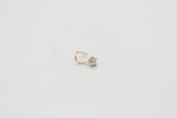 9ct  Gold Genuine Diamond Nose Stud 0.05ct