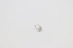 9ct White Gold Genuine Diamond Nose Stud