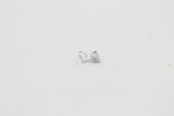 9ct White Gold Genuine Diamond Nose Stud