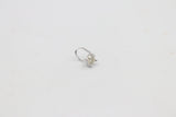9ct White Gold Genuine Diamond Nose Stud