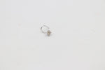 9ct White Gold Genuine Diamond Nose Stud 0.05ct