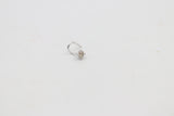 9ct White Gold Genuine Diamond Nose Stud 0.05ct