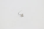9ct White Gold Genuine Diamond Nose Stud