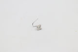 9ct White Gold Genuine Diamond Nose Stud