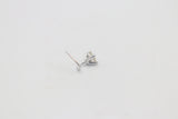 9ct White Gold Genuine Diamond Nose Stud
