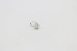 9ct White Gold Genuine Diamond Nose Stud