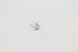 9ct White Gold Genuine Diamond Nose Stud
