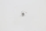 9ct White Gold Genuine Diamond Nose Stud