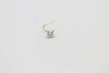 9ct Gold Genuine Diamond Nose Stud