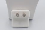 10K Gold Diamond Pendent and Earrings Set