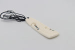 Bone drop pendant