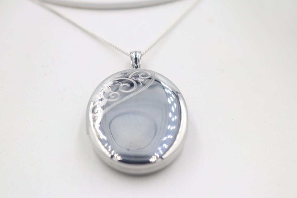 Stg Silver Cremation Urn Locket