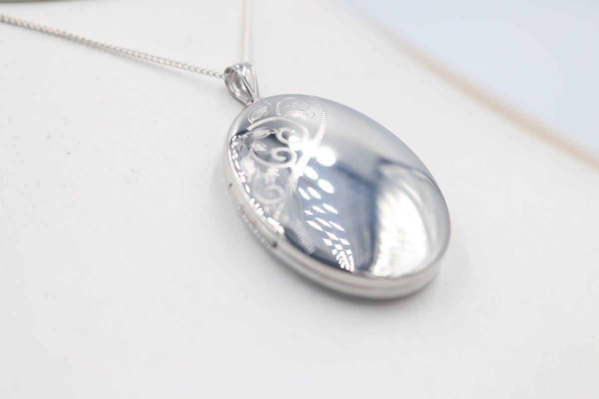 Stg Silver Cremation Urn Locket